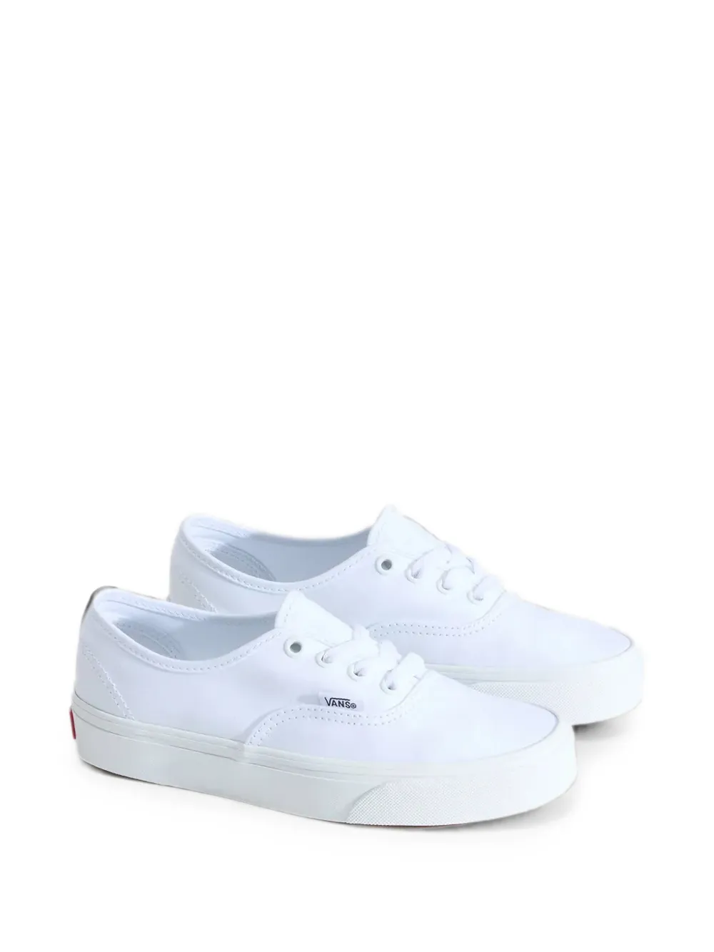 Vans Kids' Authentic Logo-tag Low-top Sneakers In White