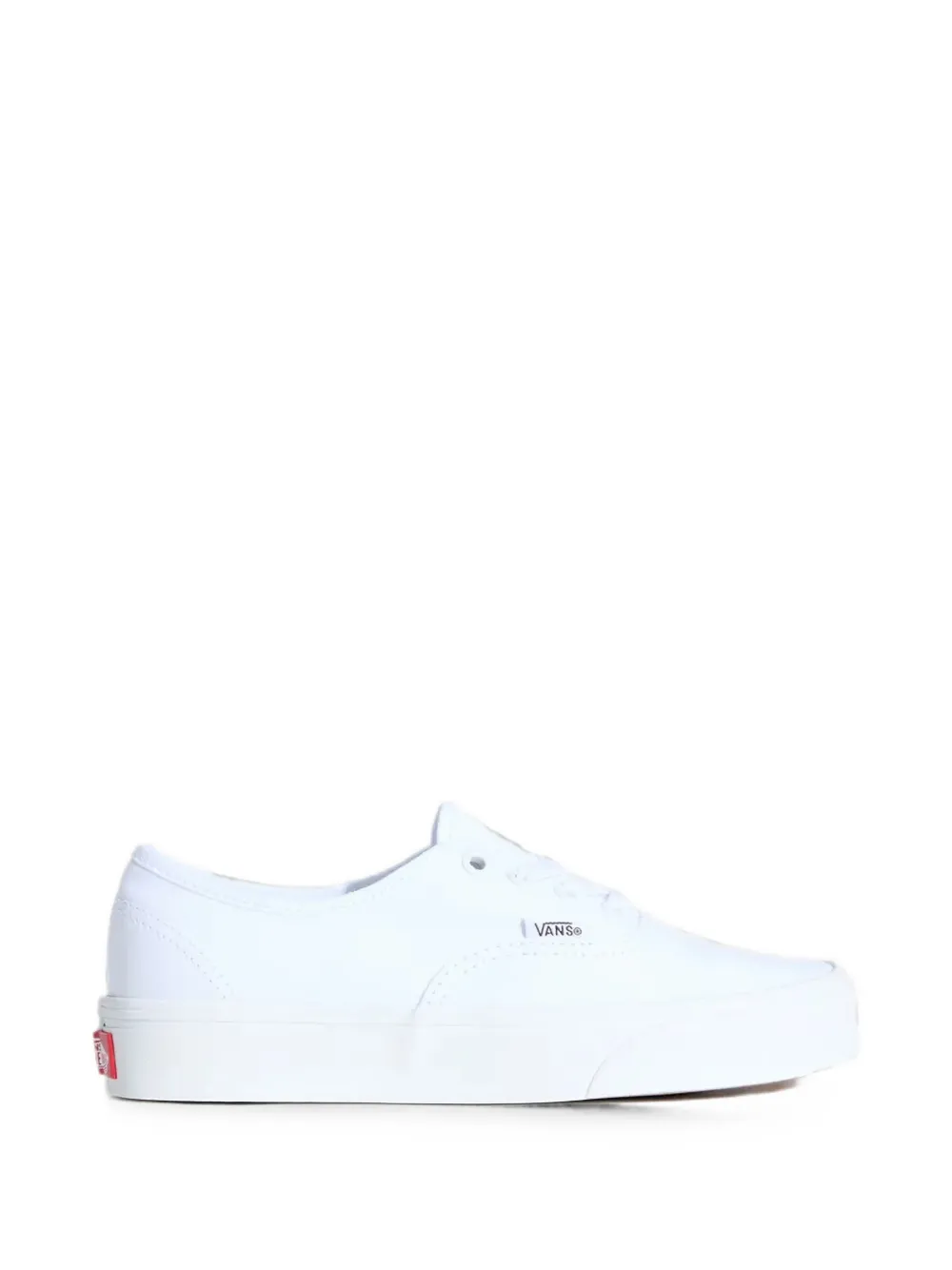 Vans Kids Authentic logo-tag low-top sneakers Wit