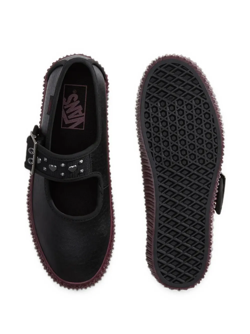 Vans Mary Jane Creeper platform shoes Zwart