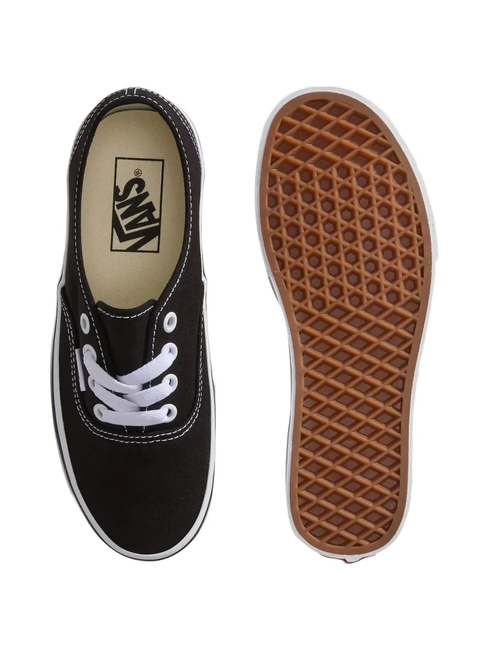 Vans Kids Authentic low-top sneakers Zwart