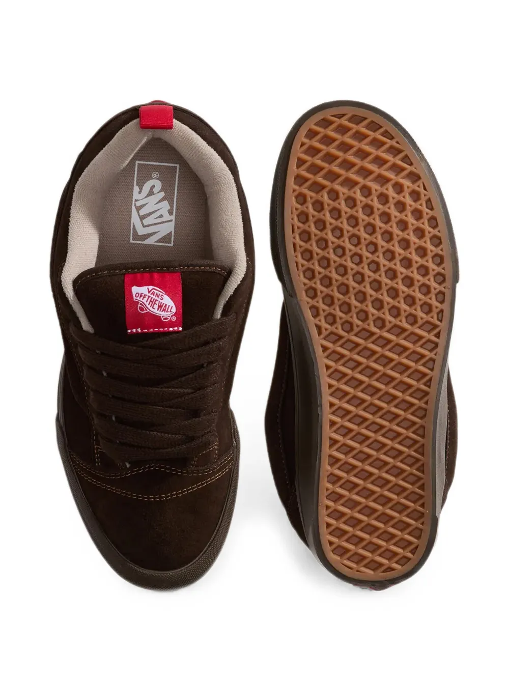 Vans Knu Skool schoenen Bruin