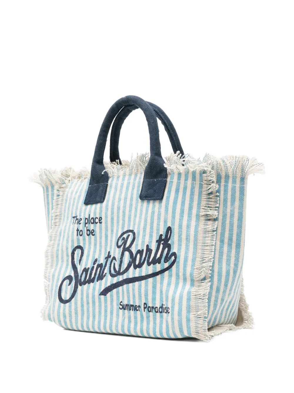  Mc2 Saint Barth Bolso Shopper Colette A Rayas - Azul 