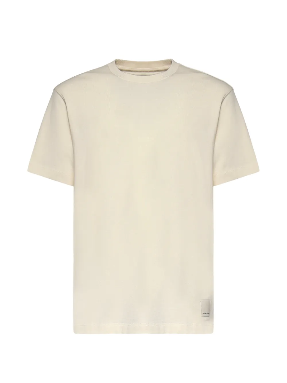 Emporio Armani logo-patch T-shirt - Toni neutri