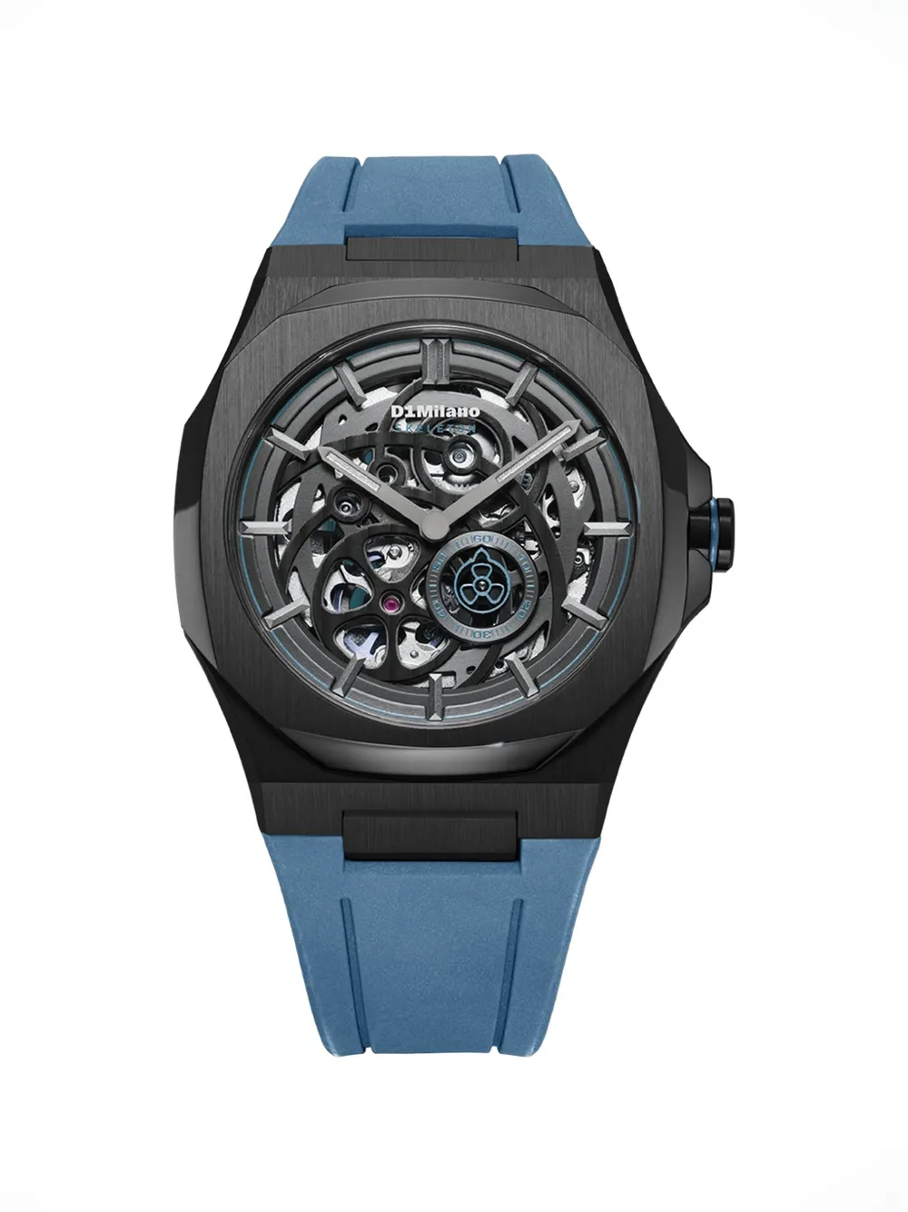 D1 Milano Ocean Pulse Skeleton 41.5mm watch - Nero