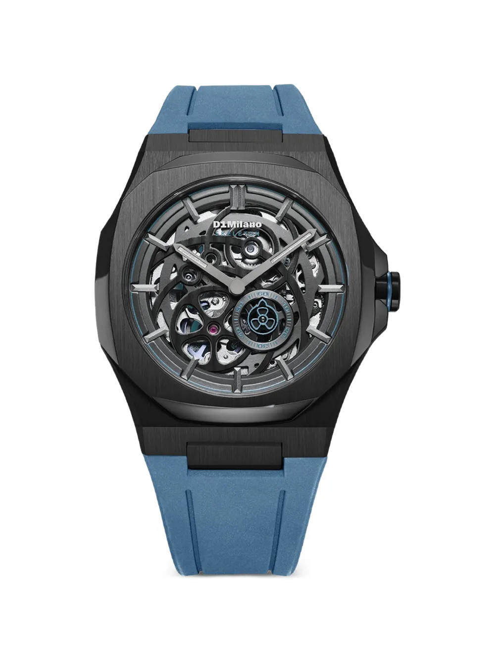 D1 Milano Ocean Pulse Skeleton 41.5mm watch - Nero