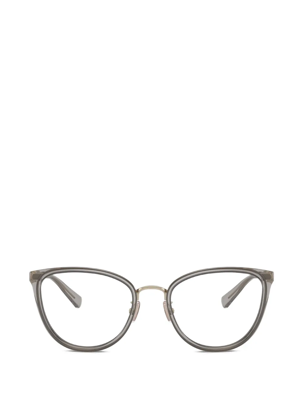Coach Cat-eye Frame Glasses In Gray
