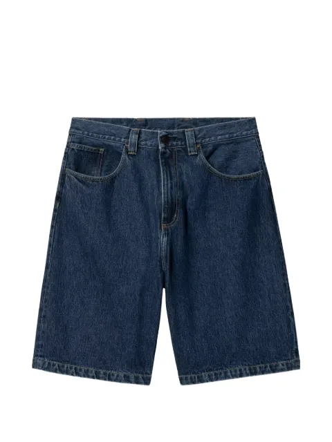 Carhartt WIP shorts de mezclilla Brandon con parche del logo