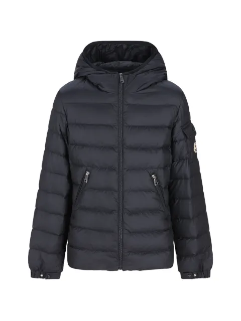 Moncler Enfant quilted hooded jacket