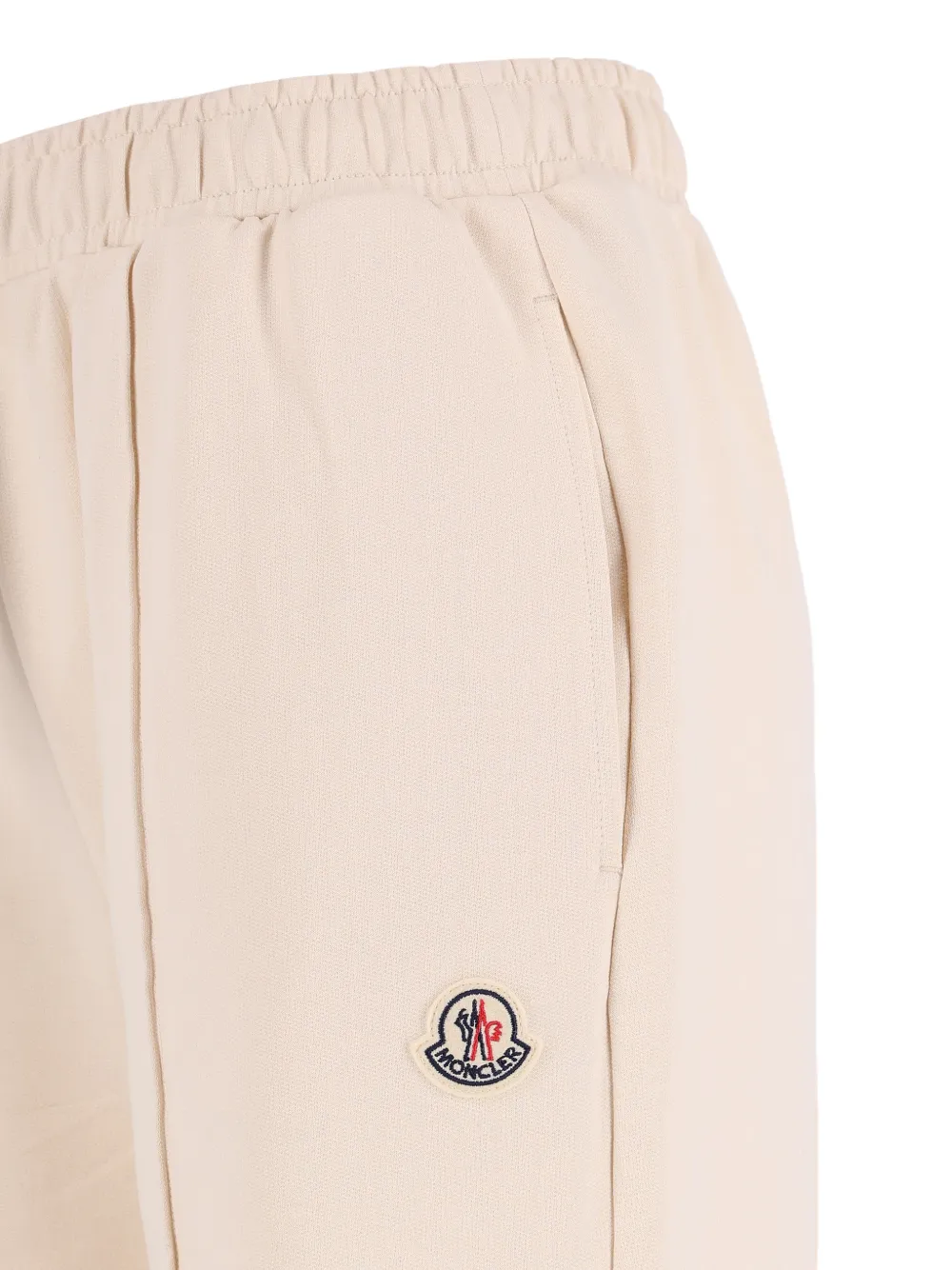 Moncler Broek met trekkoordtaille Beige