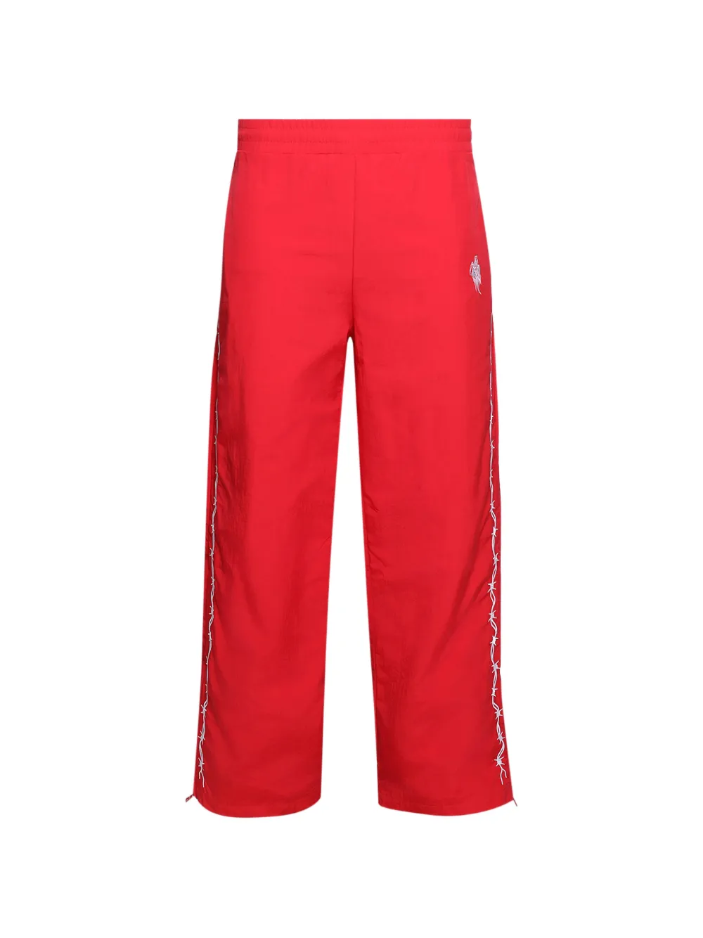 Warren Lotas barbed-wire track pants - Rosso