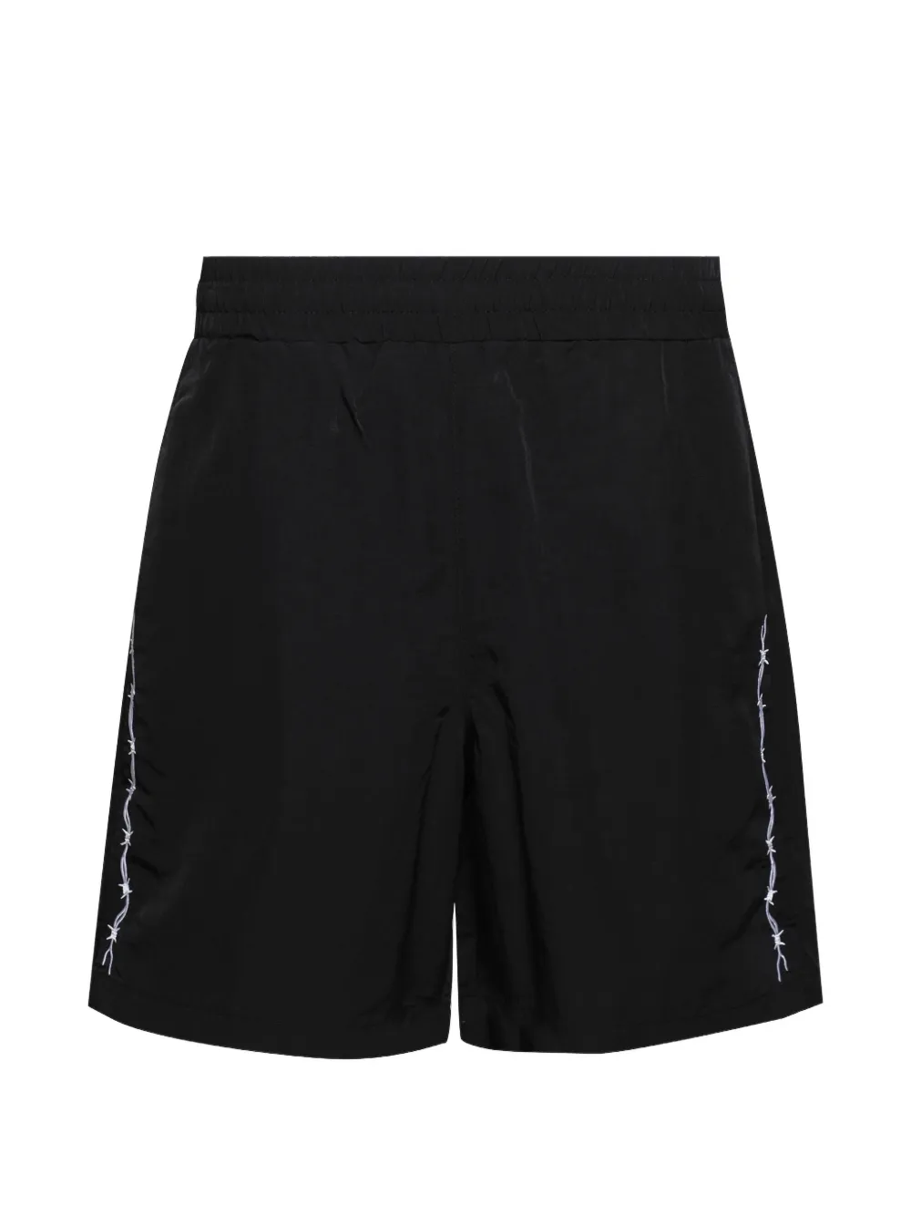 Warren Lotas barbed-wire track shorts - Schwarz