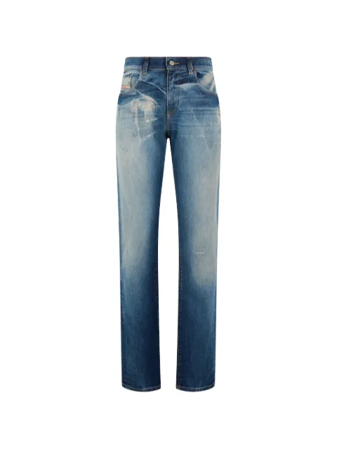 Diesel faded-effect straight-leg jeans