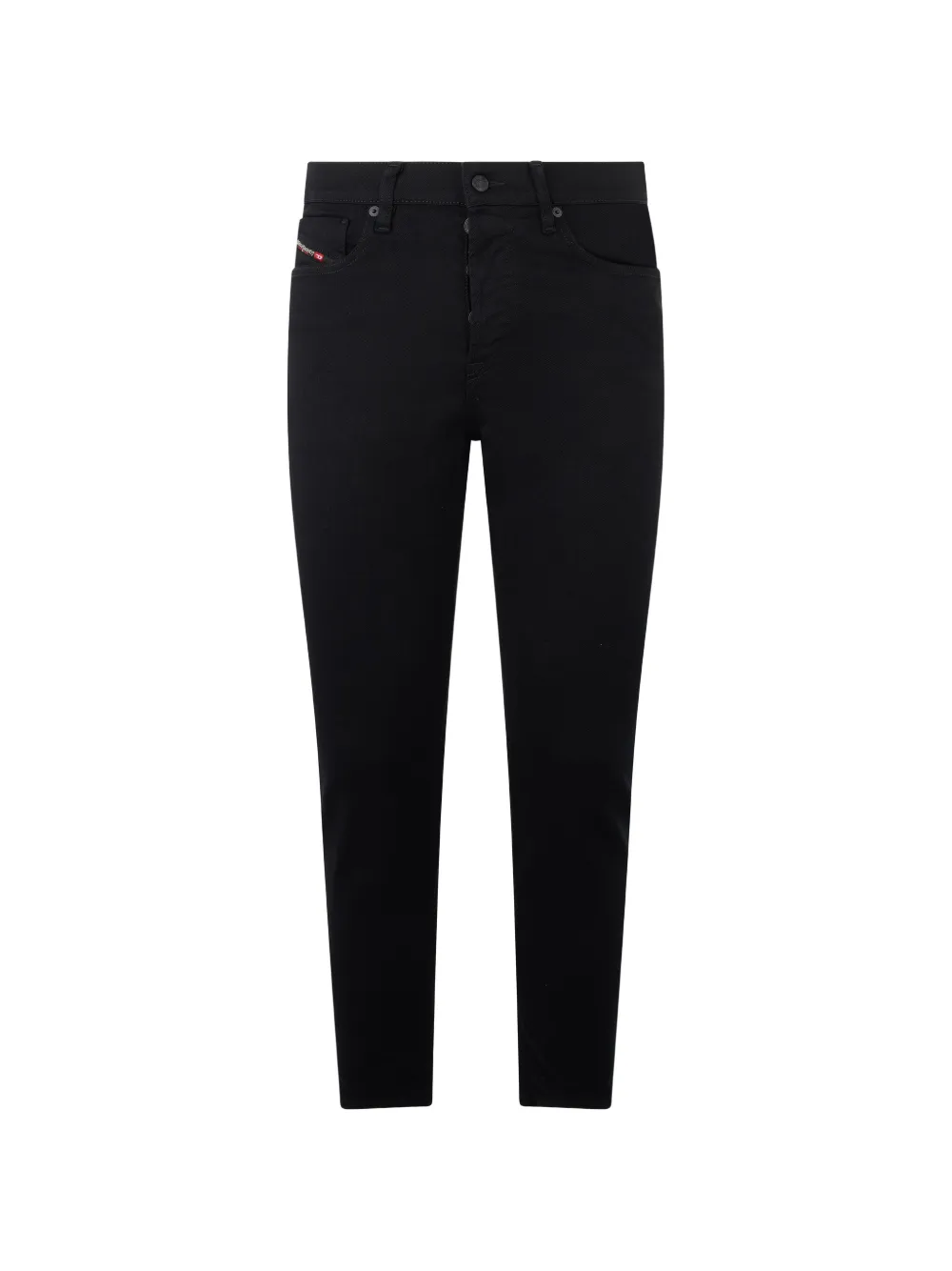 Diesel logo-label slim-fit jeans - Nero