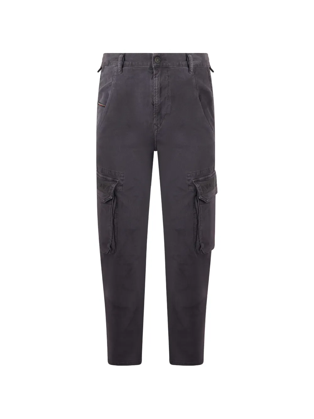 Diesel straight-cut cargo jeans - Grigio