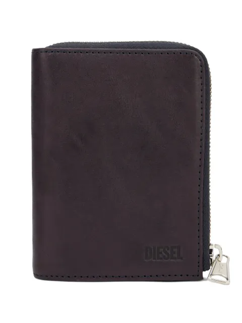 Diesel zip-around leather wallet