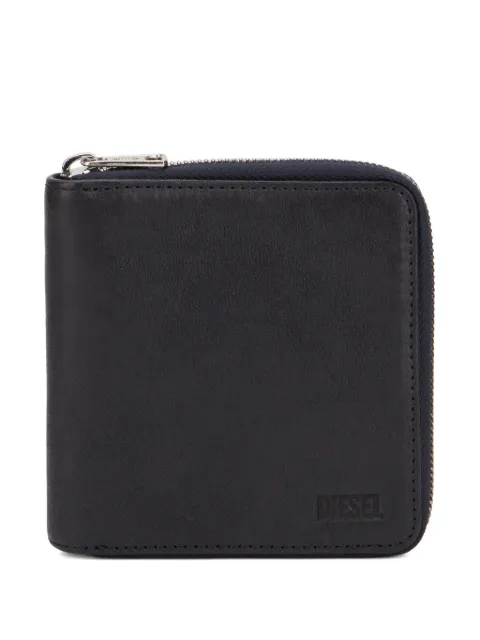 Diesel zip-around leather wallet