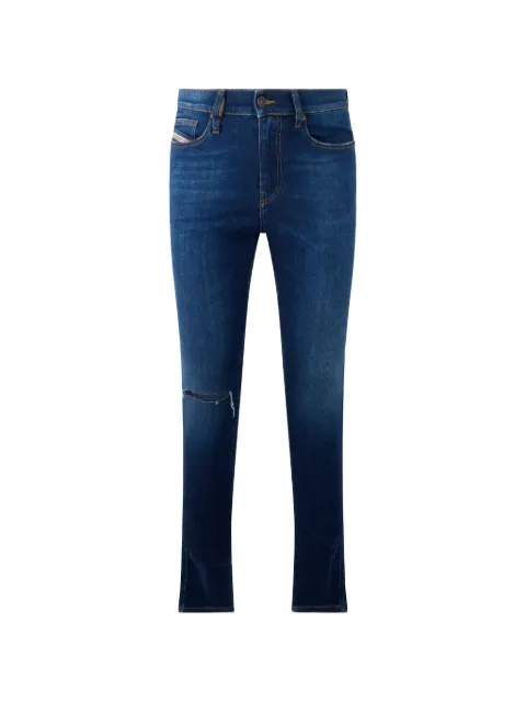 Diesel distressed straight-leg jeans