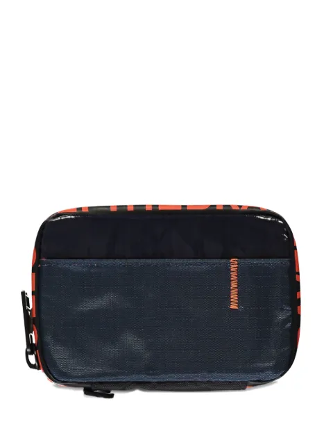 Diesel logo-print zip-around wallet