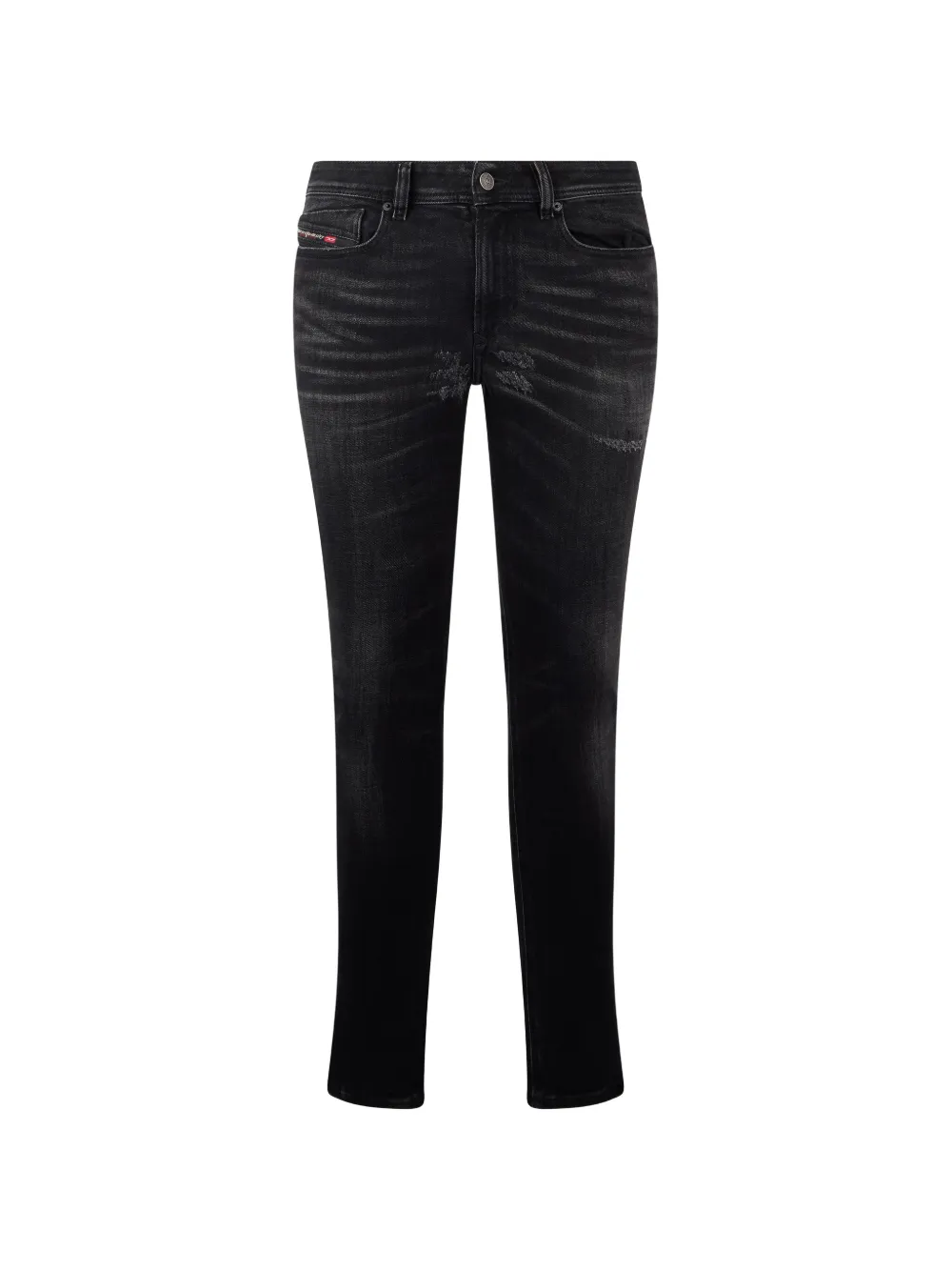 Diesel distressed-finish jeans - Nero