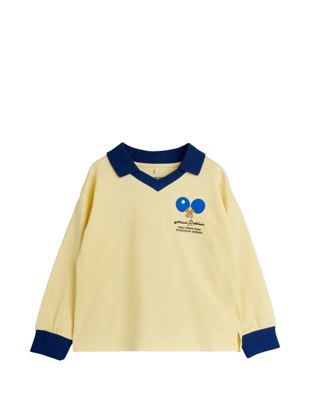 Mini Rodini graphic-print sweatshirt - Gelb