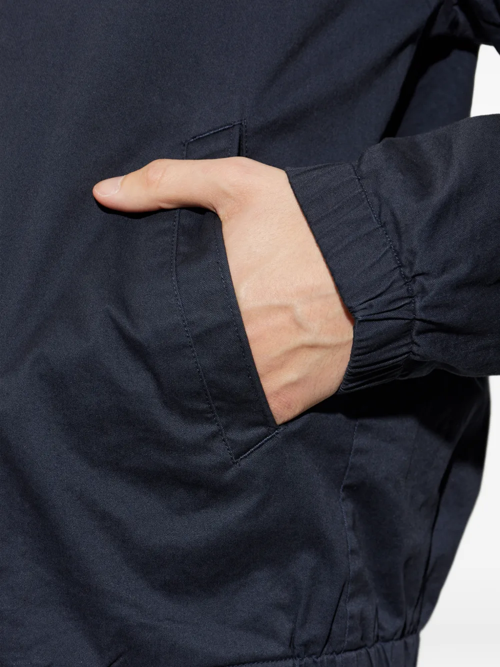 rag & bone Harrington jack met rits Blauw