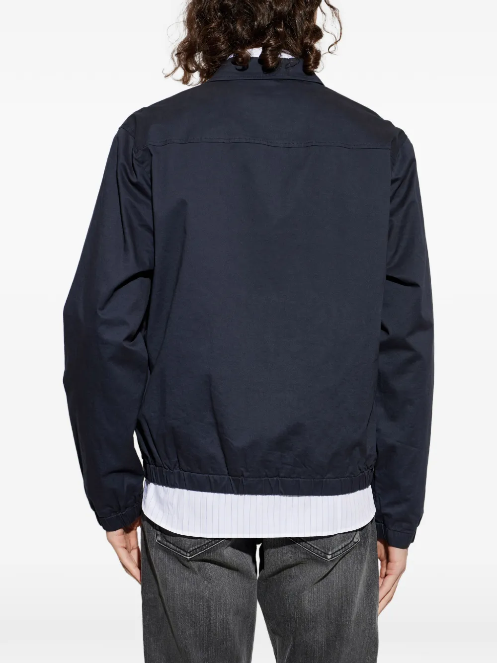 rag & bone Harrington jack met rits Blauw