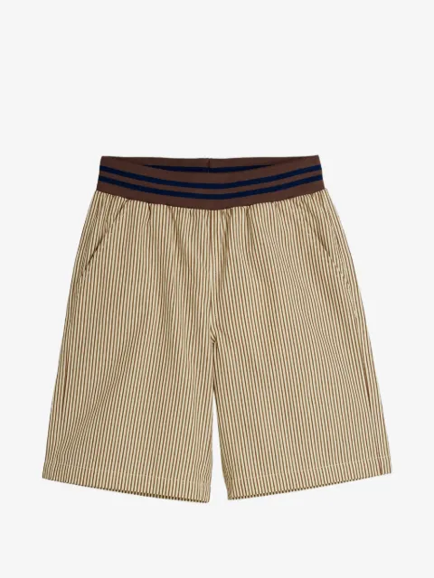 Mini Rodini shorts con pretina elástica y motivo de rayas