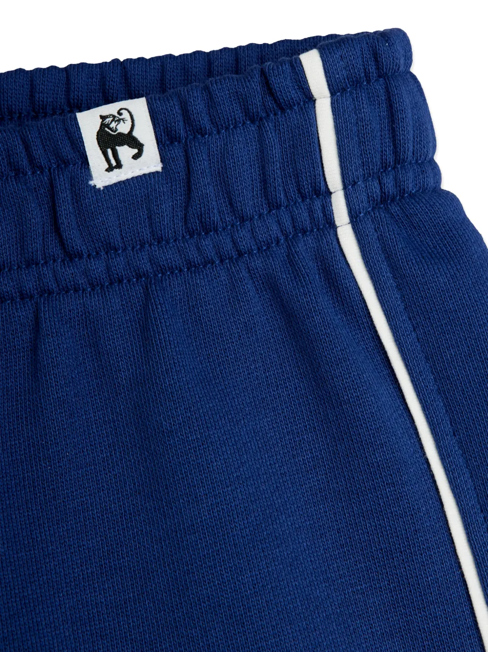  Mini Rodini Short à Détails Passepoilés - Bleu 