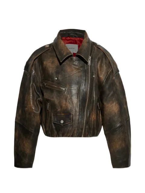 Gestuz chaqueta Diana con cremallera asimétrica