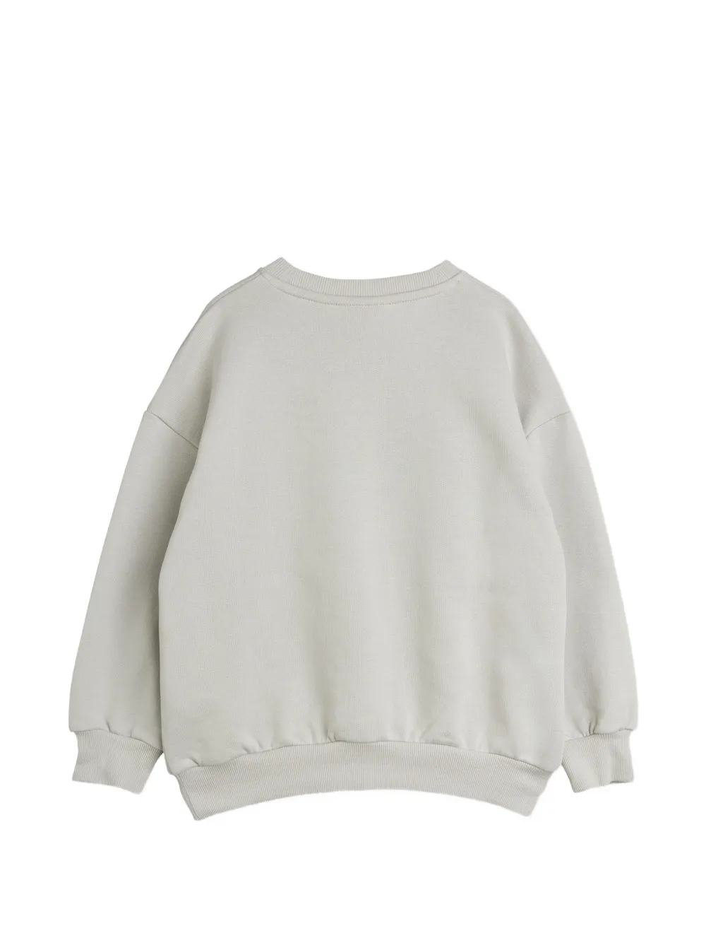 Mini Rodini Sweater met geborduurd logo Grijs