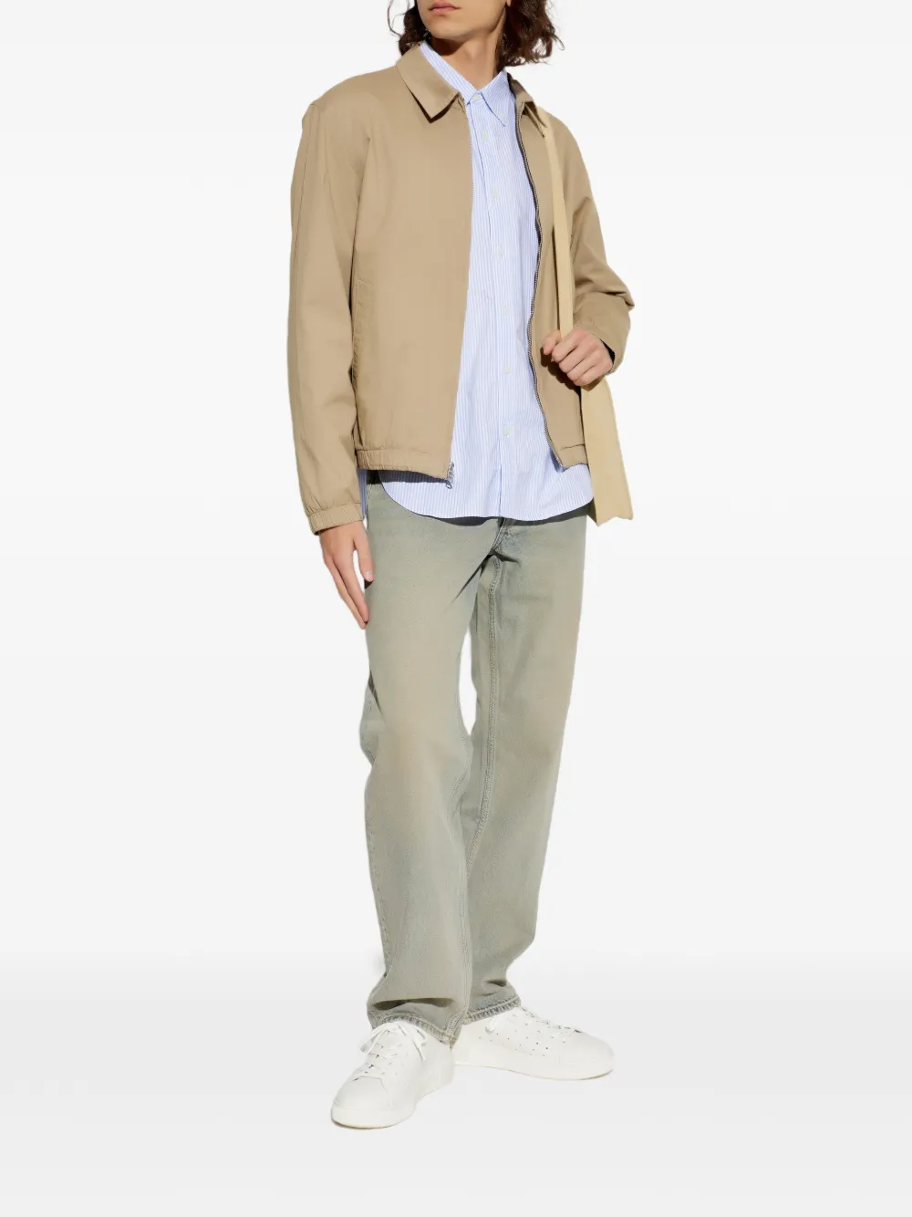  Rag & Bone Camisa A Rayas - Azul 