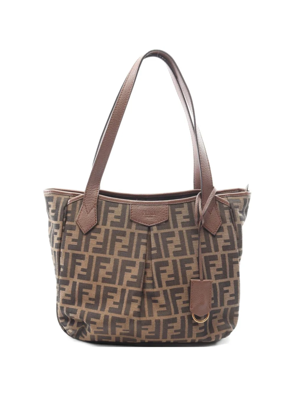 Fendi Pre-Owned 2020 Zucca shoulder bag - Toni neutri