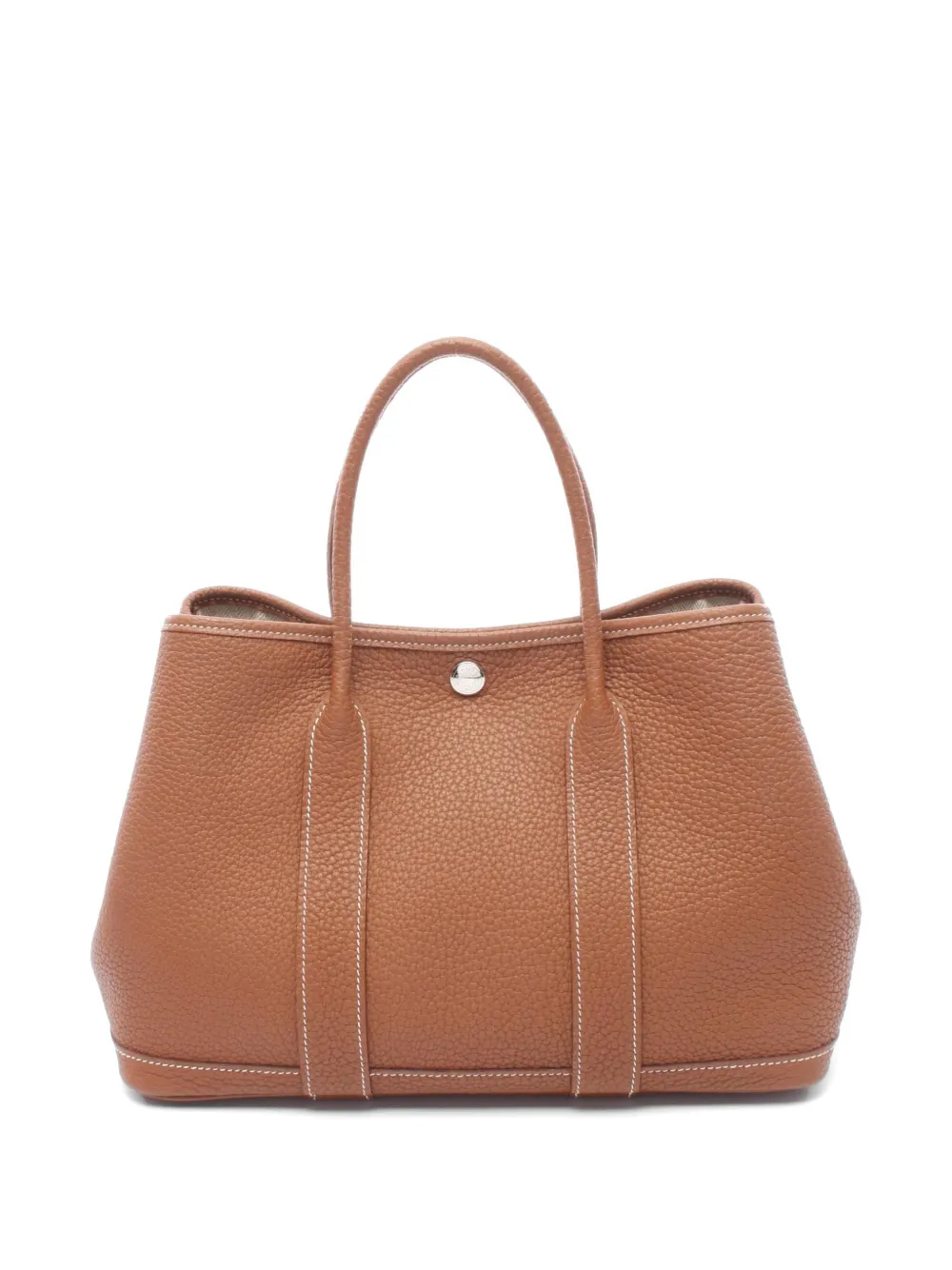 Hermès Pre-Owned 2021 Garden Party TPM shoulder bag - Marrone