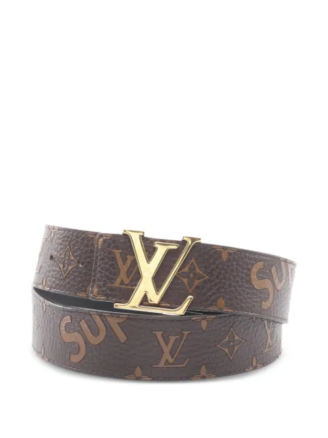 Louis Vuitton Pre-Owned x Supreme 2017 LV-initials belt