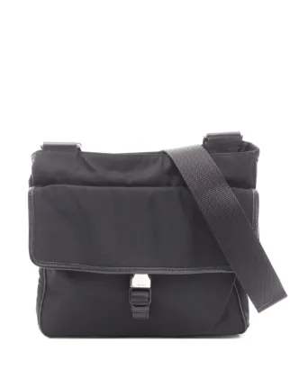 Prada Pre-Owned 2000s Viaggio Shoulder Bag | Black | FARFETCH