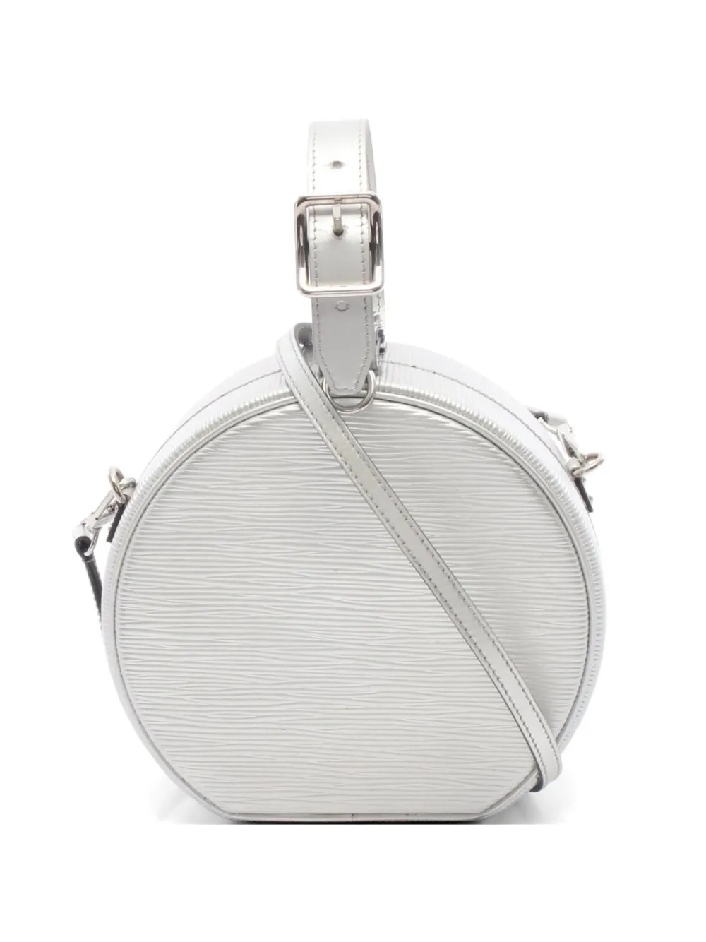 Louis Vuitton Pre-Owned 2018 Petite Boîte Chapeau Epi leather tote bag - Argento