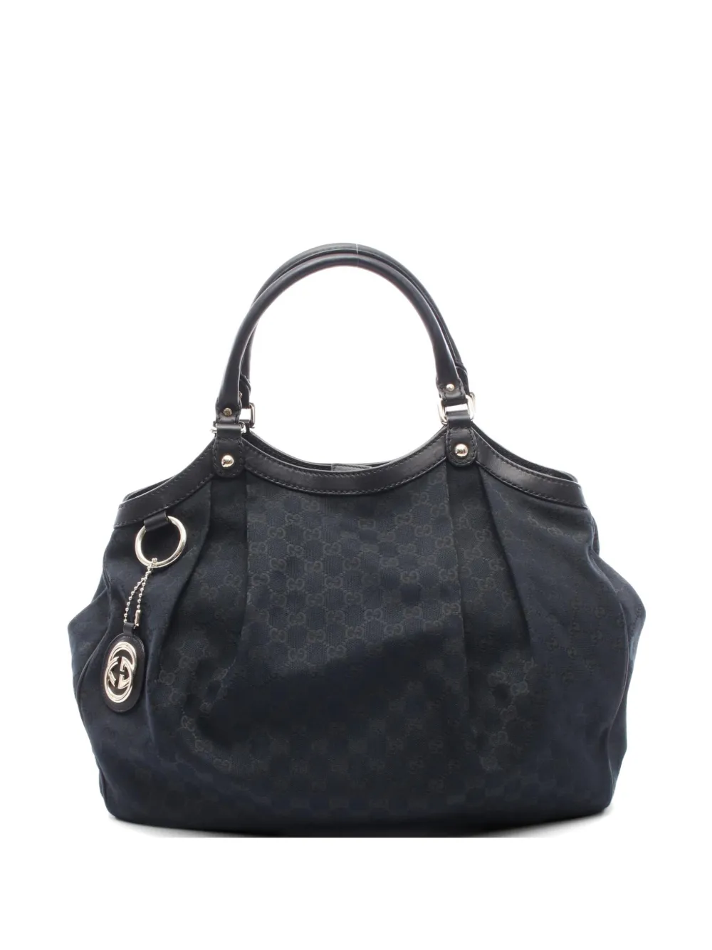 Gucci Pre-Owned 2020s Sukey canvas shoulder bag - Blu