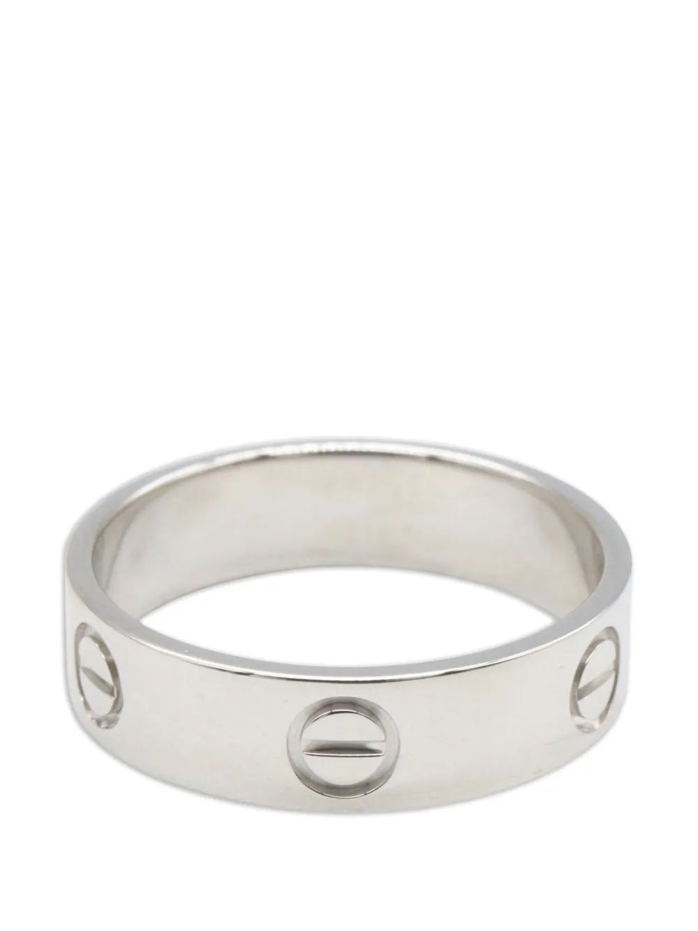 Cartier 2020s Love screw-detail ring - Argento