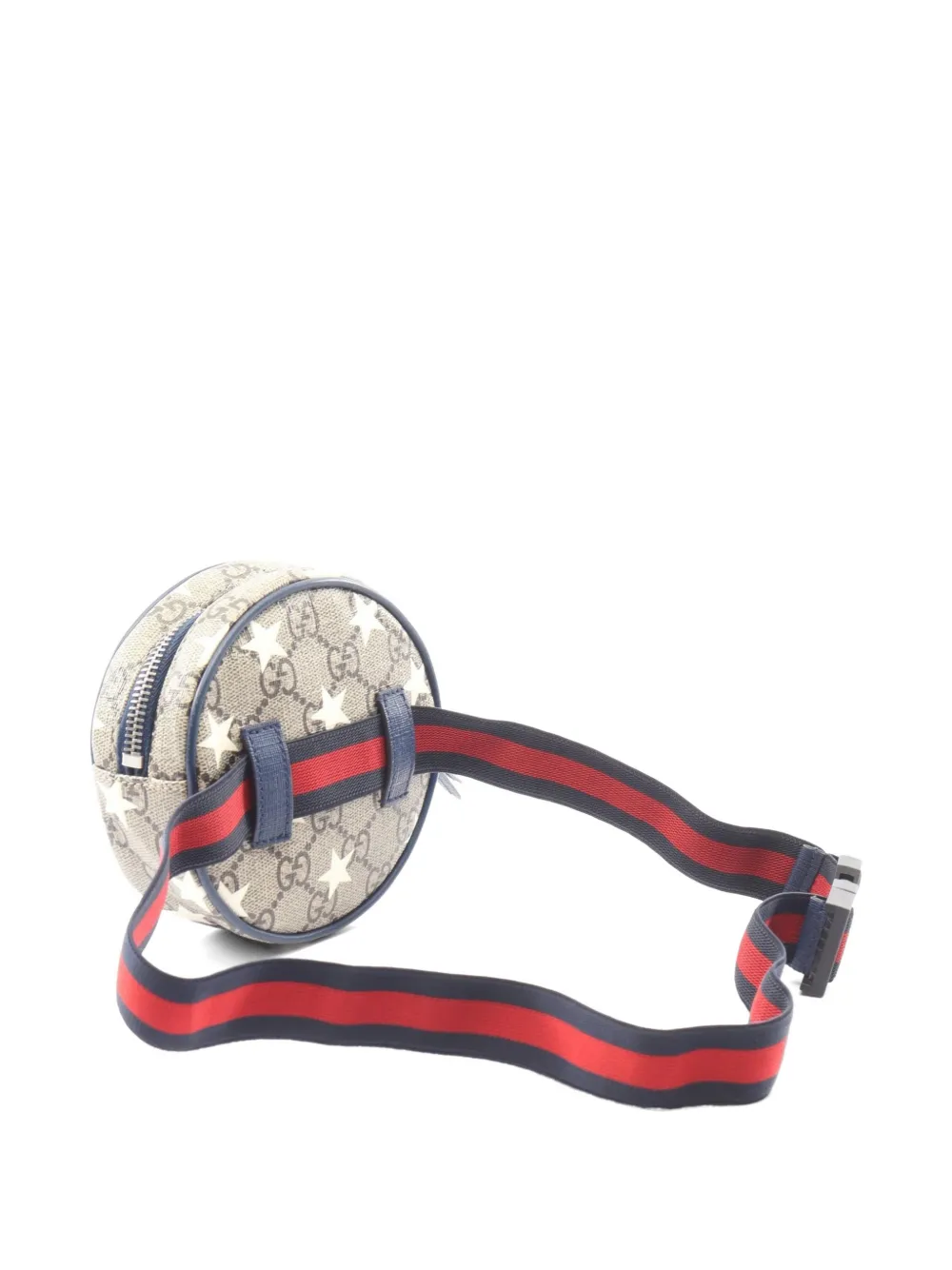  Gucci Pre-owned Gg Supreme Star Belt Bag - Marron 