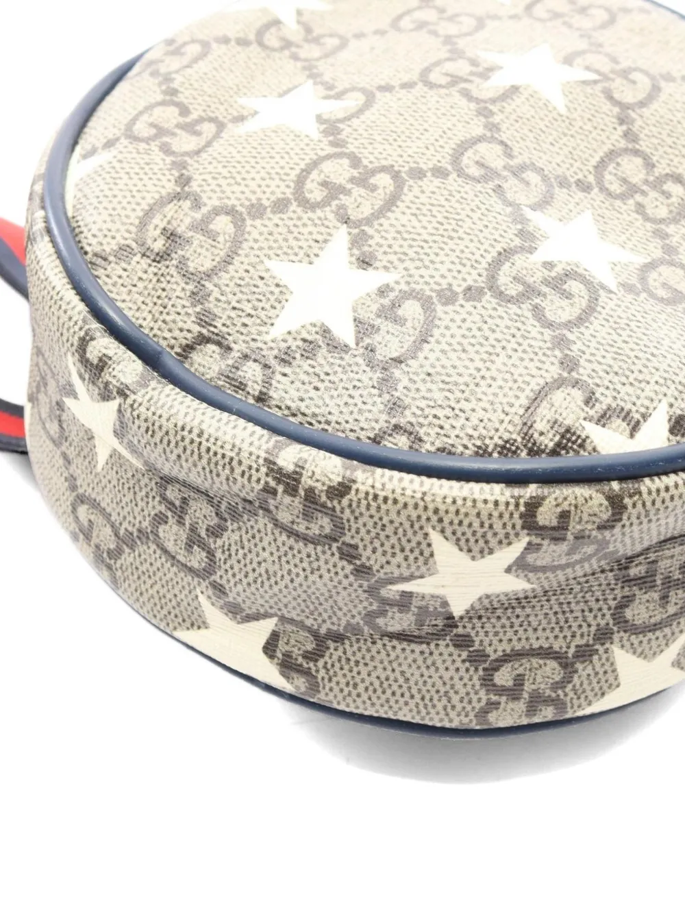  Gucci Pre-owned Gg Supreme Star Belt Bag - Marron 