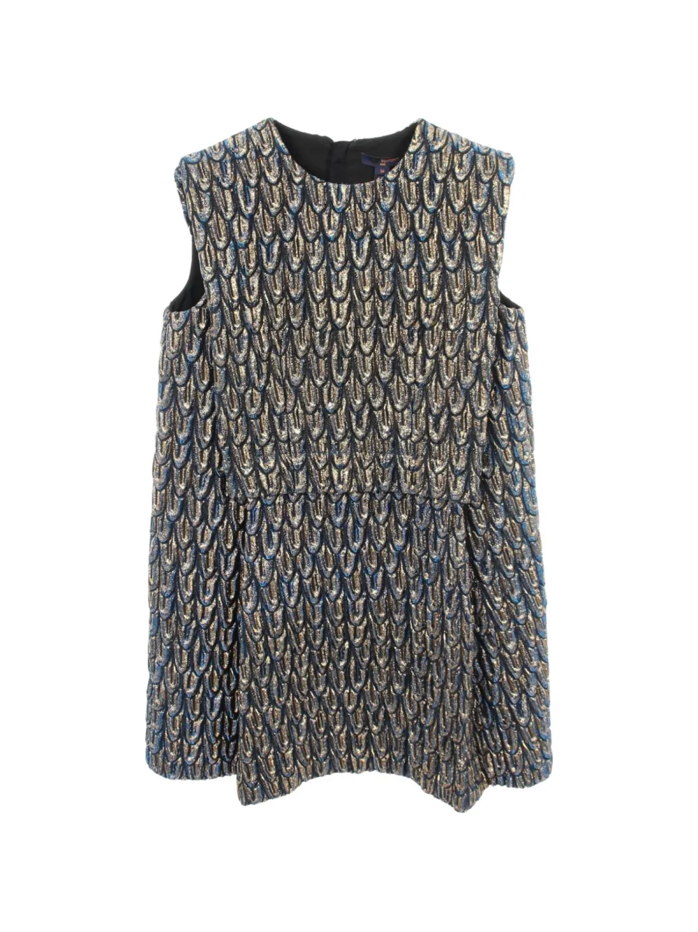 Louis Vuitton Pre-Owned sleeveless mini dress - Nero