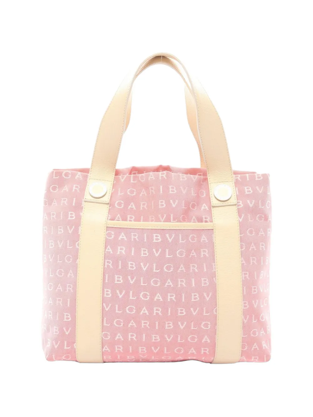Bvlgari Pre-Owned 2000s Logomania tote bag - Rosa