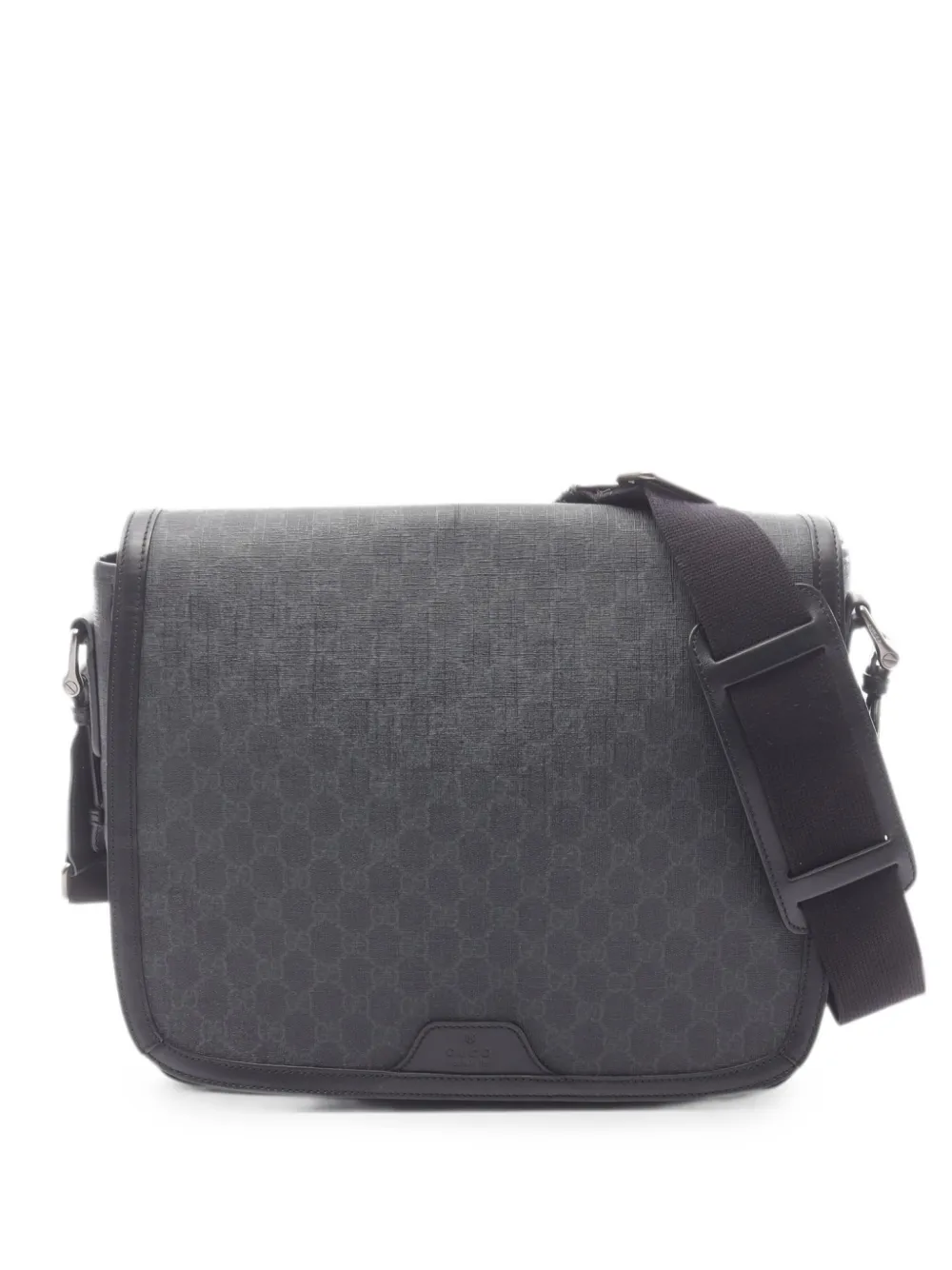 Gucci Pre-Owned GG Supreme messenger bag - Grigio
