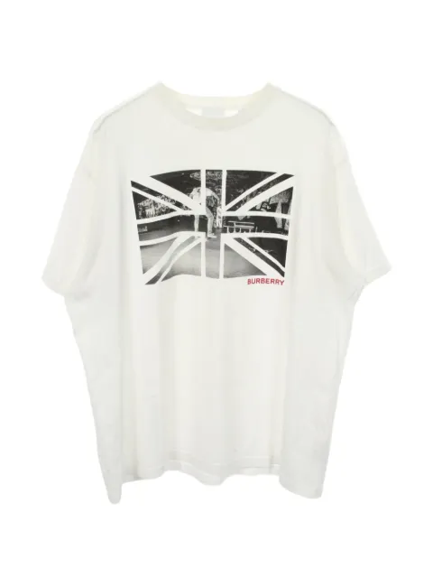 Burberry Pre-Owned playera con estampado Union Jack 2000