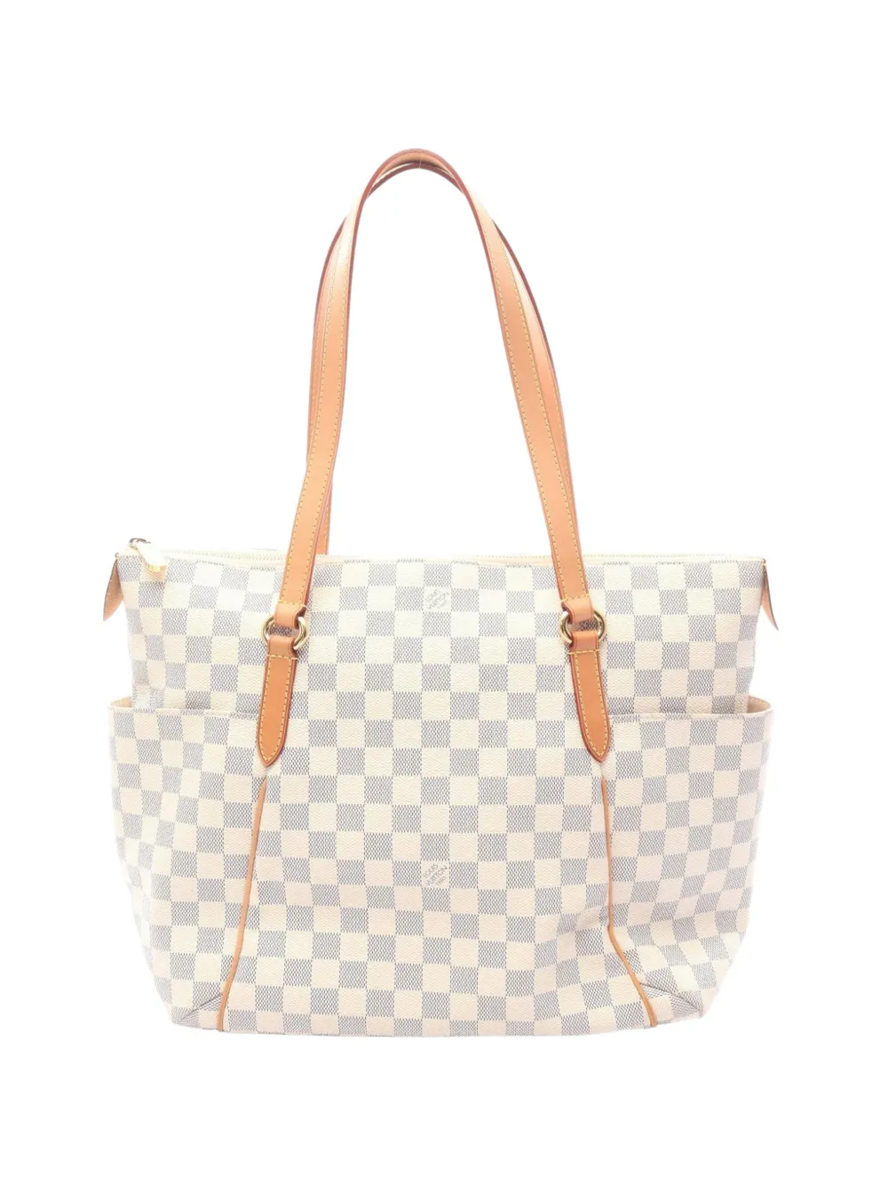 Louis Vuitton Pre-Owned MM Totally Damier Azur tote bag - Bianco