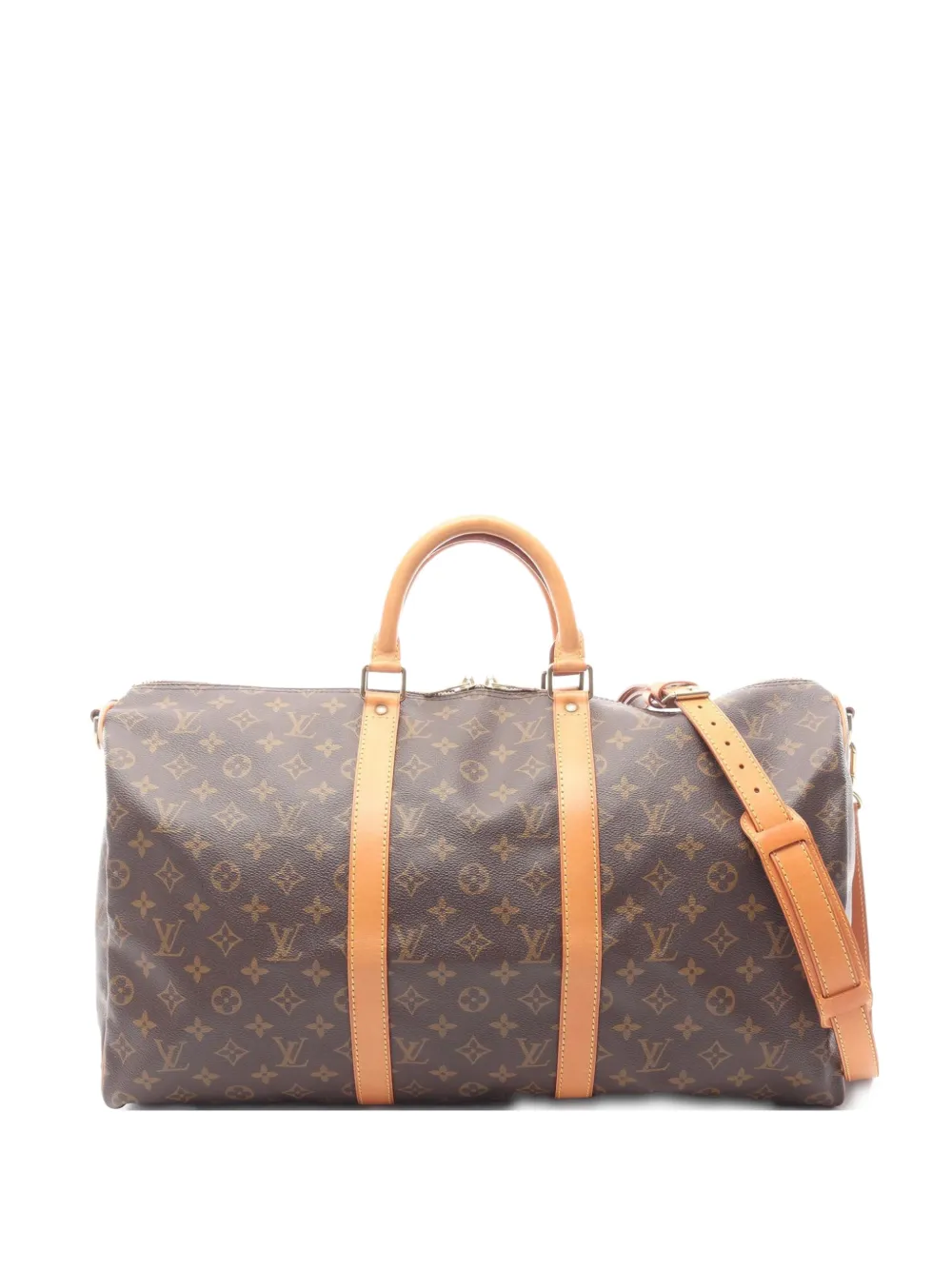 Louis Vuitton Pre-Owned 1993 50 Keepall Bandouliere Monogram canvas travel bag - Braun