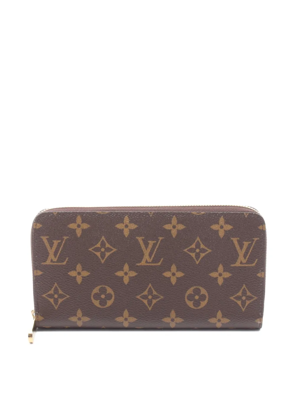 Louis Vuitton Pre-Owned 2021s Zippy Monogram wallet - Braun