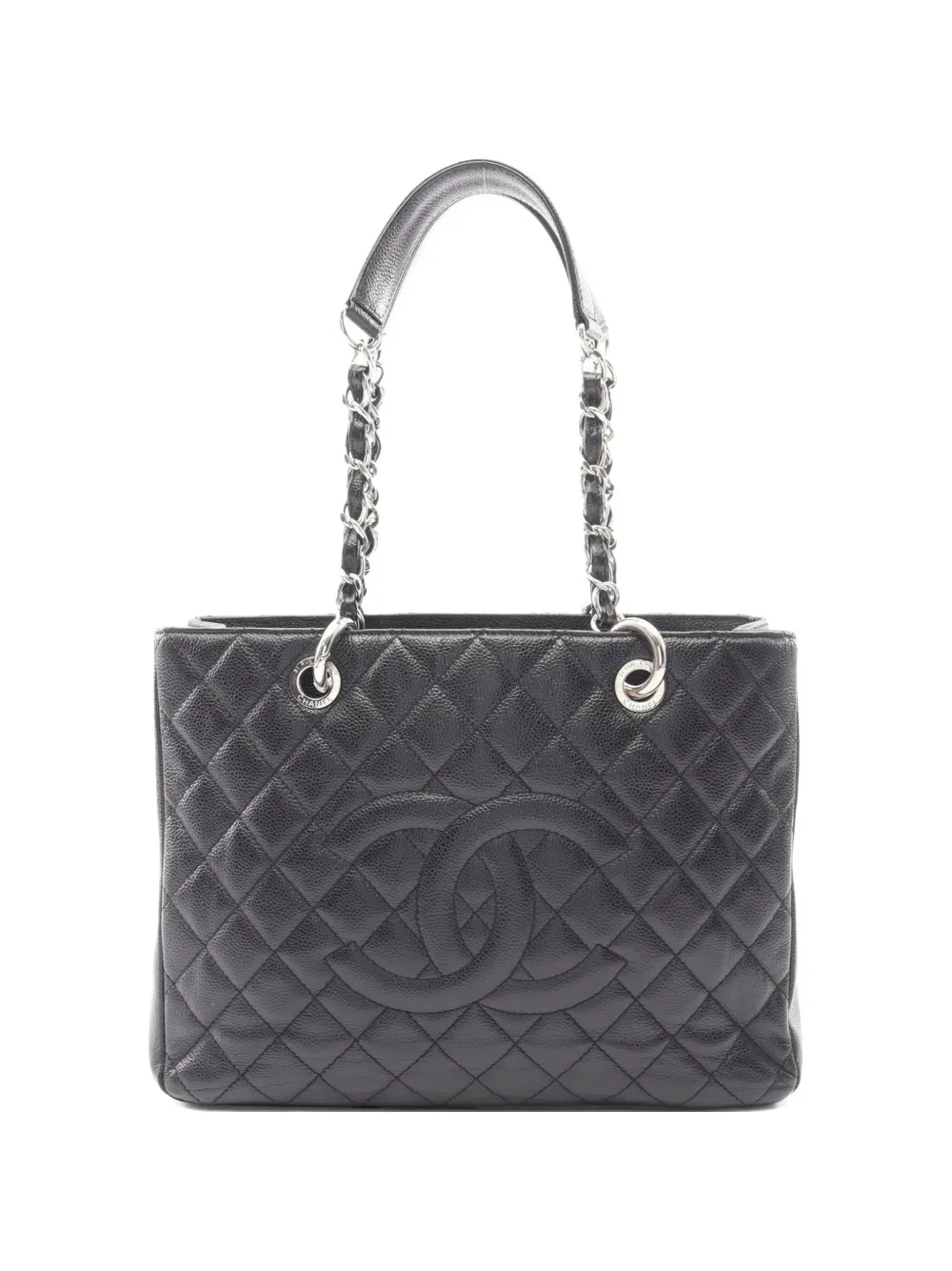 CHANEL Pre-Owned 2012 Matelassé GST tote bag - Nero