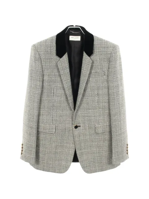 Saint Laurent Pre-Owned tweed blazer
