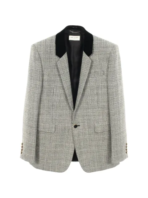 Saint Laurent Pre-Owned tweed blazer